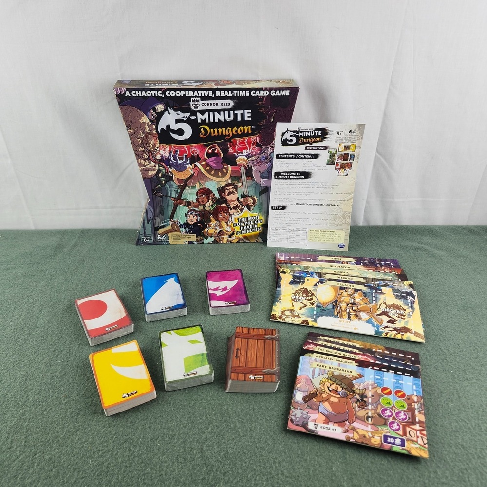 5-Minute Dungeon A Chaotic Co-Operative Real-time Card Game COMPLETE